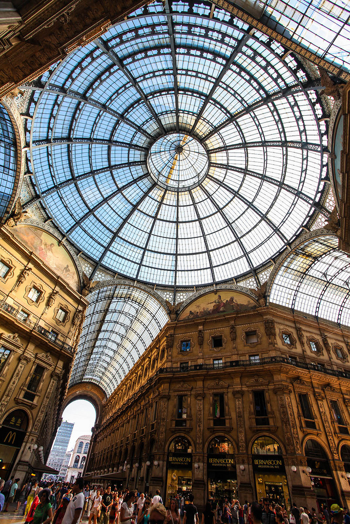 思わず衝動買い!?美しいアーケード「ミラノのガッレリア」