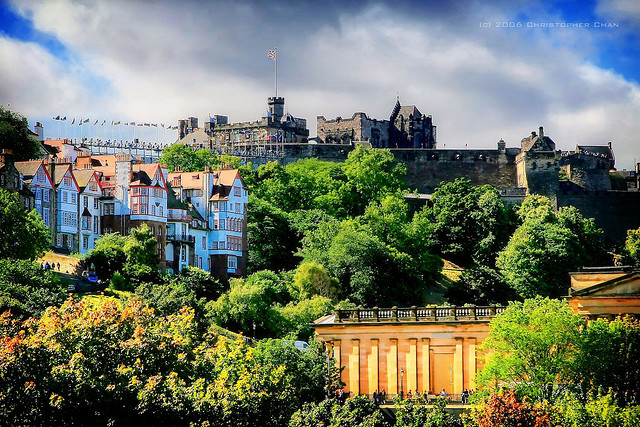 エディンバラの旧市街と新市街
