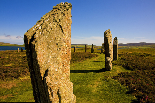 オークニー諸島の新石器時代遺跡中心地
