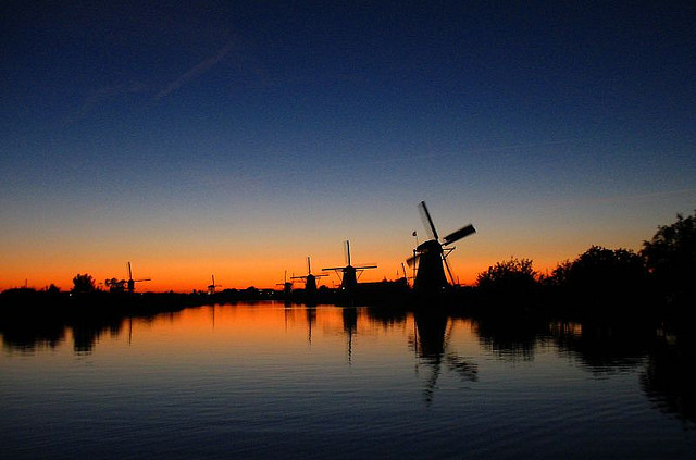 キンデルダイク-エルスハウトの風車群