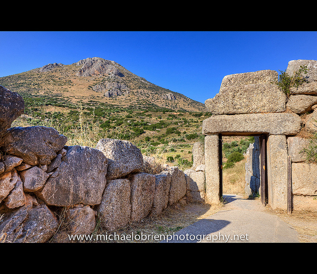 ミケーネとティリンスの古代遺跡群