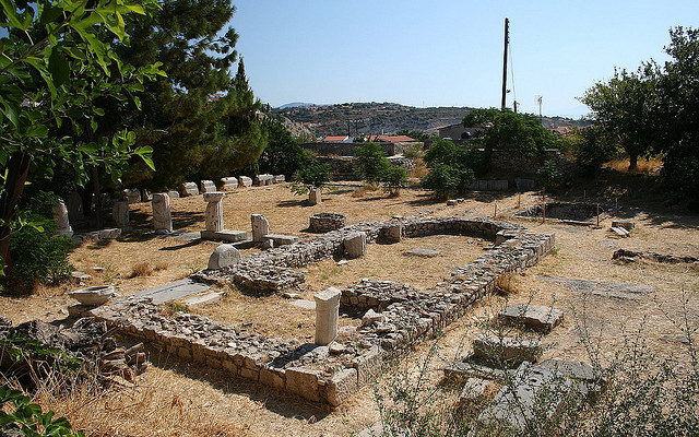サモス島のピュタゴリオンとヘラ神殿