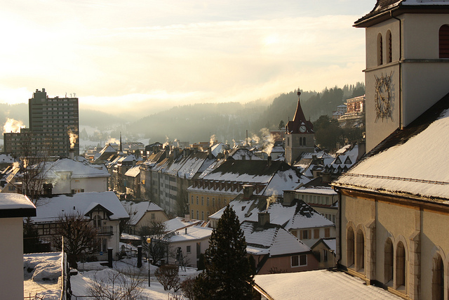 ラ・ショー＝ド＝フォンとル・ロックル、時計製造業の都市計画