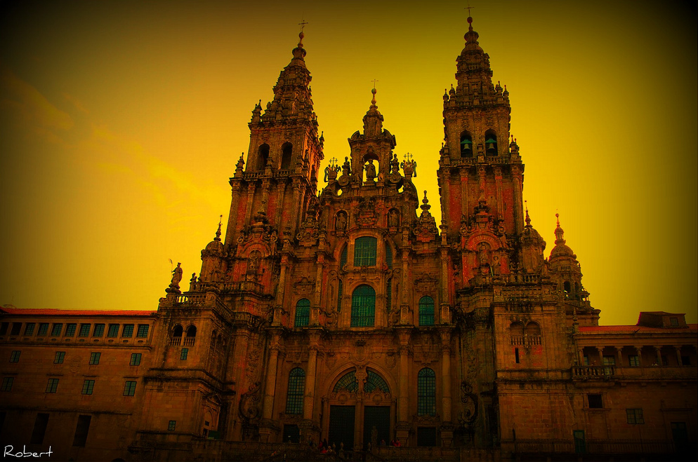 サンティアゴ・デ・コンポステーラ（旧市街）