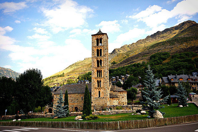 ボイ渓谷のカタルーニャ風ロマネスク様式教会群