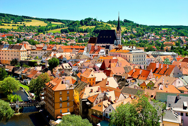 チェスキー・クルムロフ歴史地区
