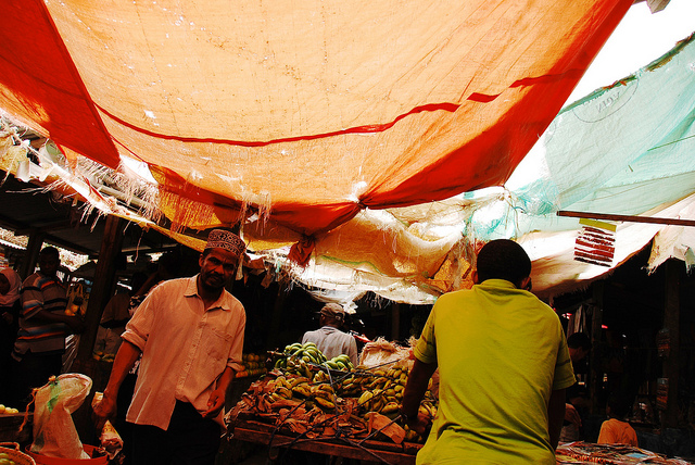 ザンジバル島のストーン・タウン