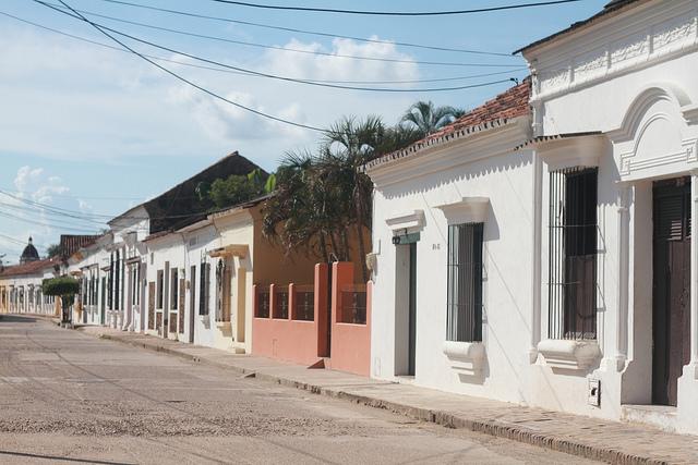 サンタ・クルーズ・デ・モンポスの歴史地区